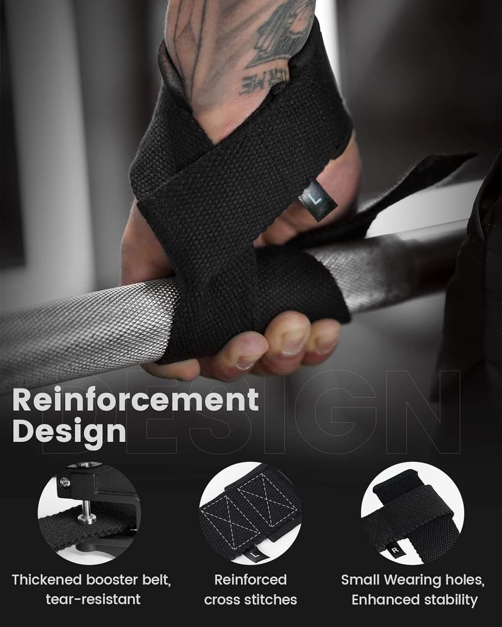 Atercel Weightlifting Wrist Straps
