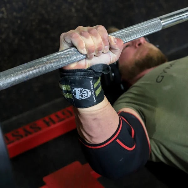 Professional Quality IPF Approved Weightlifting Wrist Wraps with Heavy Duty Thumb Loop - Optimal Support for Powerlifting, Strength Training, and Bodybuilding Competitions