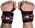 Professional Quality IPF Approved Weightlifting Wrist Wraps with Heavy Duty Thumb Loop - Optimal Support for Powerlifting, Strength Training, and Bodybuilding Competitions