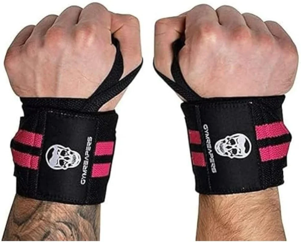 Professional Quality IPF Approved Weightlifting Wrist Wraps with Heavy Duty Thumb Loop - Optimal Support for Powerlifting, Strength Training, and Bodybuilding Competitions