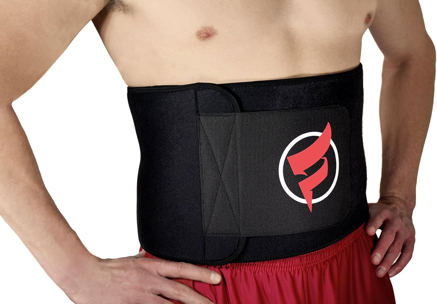 Waist Trimmer Sauna Ab Belt for Women & Men - Waist Trainer Stomach Wrap